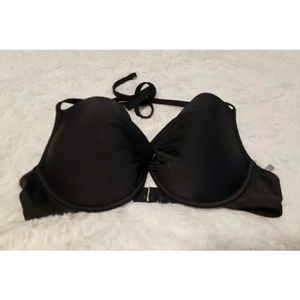 Aerie brooke 36D push up black bikini top swim top